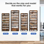 Solinxe 10-Tier Wall File Organizer, Wood Mail Organizer Wall Mounted Paper - Image 3