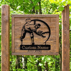Personalized Baseball Metal Sign Custom Baseball Signs Wall Art, Custom Name - Image 9
