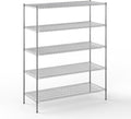 Regal Altair 24" Deep x 60" Wide x 74" Height Wire Shelving Kit | 5-Tier | NSF by Regal+Altair