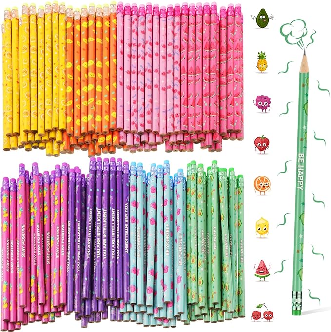 Leinuosen 200 Pcs Scented Pencils Bulk by Leinuosen