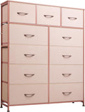WLIVE Tall Dresser for Bedroom, Fabric Dresser Storage Tower, Chest of Drawers by WLIVE