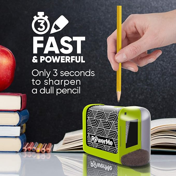 Battery-Operated Electric Pencil Sharpener - Image 4