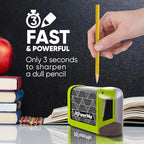 Battery-Operated Electric Pencil Sharpener - Image 4