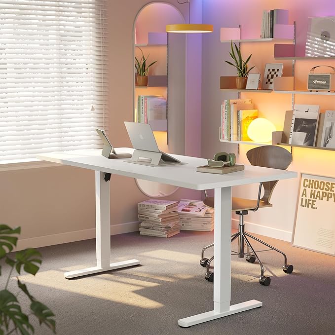HUANUO 71 x 30 inch Electric Standing Desk Adjustable Height, 4 Memory Height - Image 2