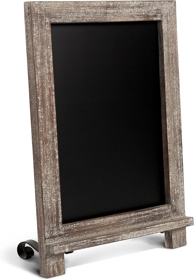 HBCY Creations Rustic Wooden Tabletop Chalkboard by HBCYCreations