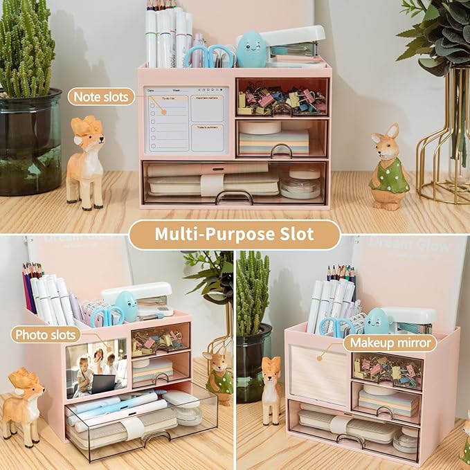QIYVLOS Multi-Functional Desk Organizer - Image 5
