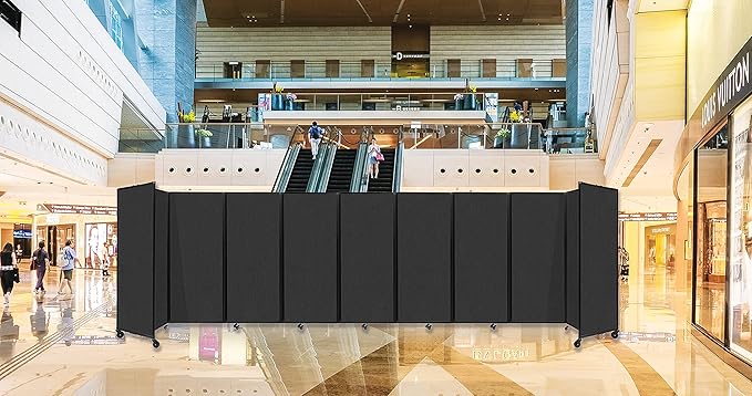 Versare Room Divider 360 Portable Wall Partition | Folding Panels | Large - Image 6