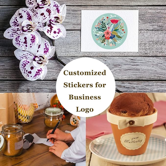 100-500 Pcs Custom Stickers Personalized Labels - Image 5