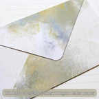 Tuhangcc Stationary Paper Set Minimalism- Hand Blended Colors, 12 Envelopes & - Image 3