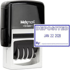 MaxMark Office Self Inking Date Stamp by Maxmark