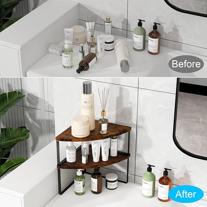 Corner Shelf Countertop Organizer - Image 7