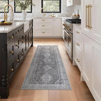 GENIMO Runner Rug 2x6 Non Slip Machine Washable Hallway Runner Rug, Low Pile - Image 3