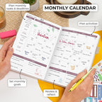 Clever Fox Planner 2nd Edition – Colorful Weekly & Monthly Goal Planner - Image 4