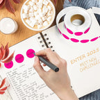 Fluorescent Pink 1 Inch Round Color Coding Dot Labels, 10 Rolls 10000 Dot - Image 5