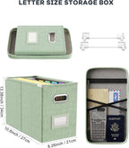 Oterri Hanging Filing File Box - Image 2