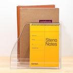 AIDIMOO Acrylic Magazine File Holder, 4 Vertical Compartments Desk Document - Image 6