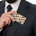 haigof Crow Business Card Holder Business Card Case Metal Business Card - Image 7
