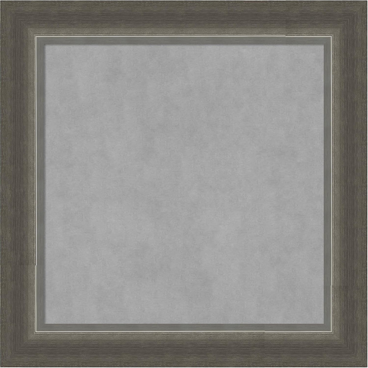 Amanti Art Silver Framed Magnetic Board 15x15 X-Small Vision Board