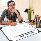 Desk Calendar 2026-2027 with Desk Mat – 22" x 17" Large Desk Pad Calendar Runs - Image 2
