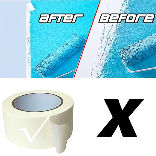 MCOTOP Wide Masking Tape, Strong Adhesive, - Image 6