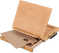 artpop! sketchbox easel, adjustable, polished beechwood with storage, main product view