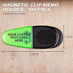 100 Magnetic Memo Holders Set - Image 5
