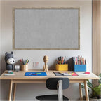 Amanti Art Silver Framed Magnetic Board 22x34 Large Vision Board - Image 6
