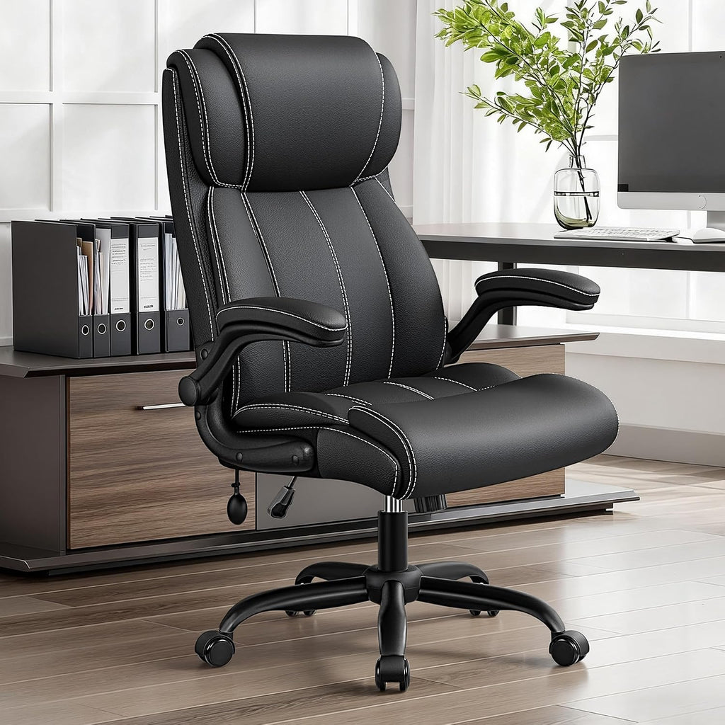 bestfair ergonomic office chair, desk chair with adjustable shown in use