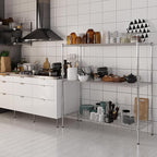 Regal Altair 21" Deep x 54" Wide x 54" Height Wire Shelving Kit | 3-Tier | NSF - Image 6