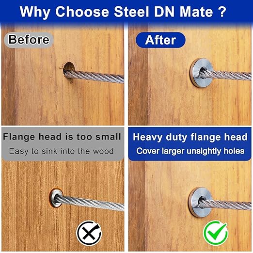 Steel DN Mate 100 Pack Stainless Steel Protector Sleeves - Image 3