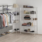 Regal Altair 24" Deep x 42" Wide x 74" Height Wire Shelving Kit | 5-Tier | NSF - Image 7