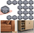 shouwuhho 16 Pack Furniture Risers Adjustable Bed Risers Heavy Duty Lifts by EnjoyLifeEnjoyHappiness