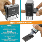 Custom Self Inking Rubber Stamp - Image 6