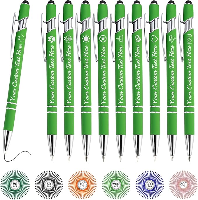 Custom Pens Bulk Personalized Ballpoint Pen by XJone