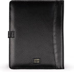LEATHER VILLAGE Portfolio Professional Organizer – Carbon Fiber Genuine Leather - Image 5