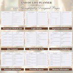 Lanpn End of Life Planner Death Organizer - Image 4