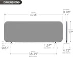 DECOLAB Desk Dividers, Portable Table Partition Screen Panel - Image 6