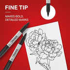 Sharpie Permanent Markers, Fine Point, Bulk Set - Image 5