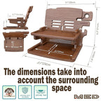 MED Wood Phone Docking Station – Nightstand Desk Organizer - Image 5