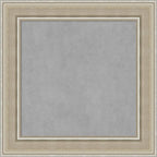 Amanti Art Silver Framed Magnetic Board 16x16 X-Small Vision Board by AmantiArt