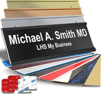 Personalized Name Plate with Choice of Mounting Holders by LHS+My+Business