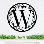 Personalized Metal Name Signs, Split Letter Monogram Wall Decor, Custom Last - Image 2
