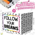 Honoson 24 Pcs Bulk Inspirational Privacy Folders - Image 2
