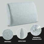 HOMBYS Lumbar Support Pillow for Recliner Chair, Memory Foam Back Support - Image 8