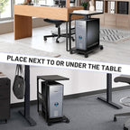 Bfttlity PC Stand Computer Tower Stand 2-Tier Metal CPU Holder - Image 4