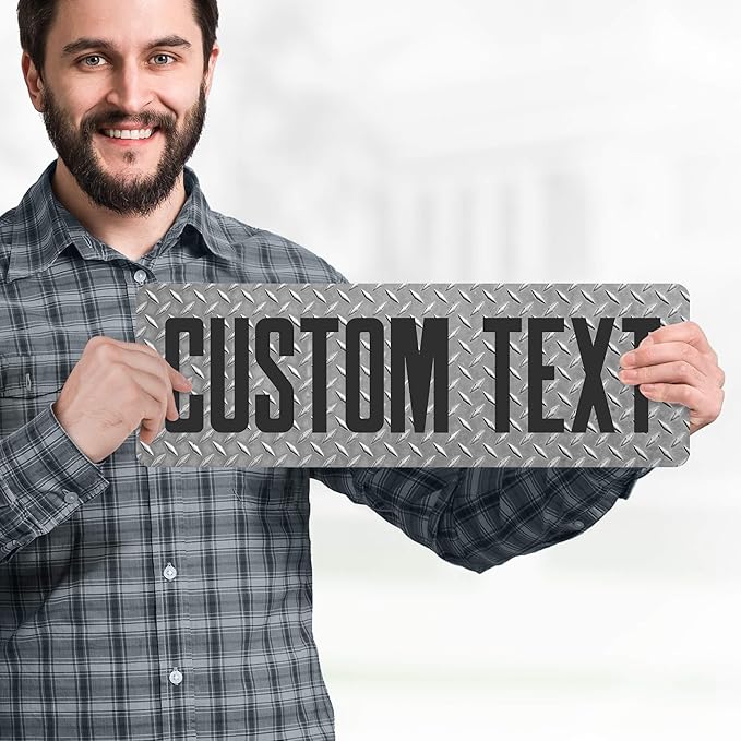 Custom Sign, Custom Street Sign, 11 Font Colors, 13 Font Styles, 4 Hole Options - Image 2