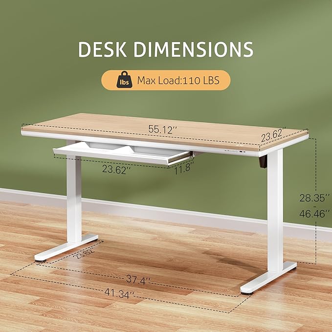 Furmax Electric Standing Desk - Image 3