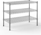 Regal Altair 18" Deep x 36" Wide x 27" Height Wire Shelving Kit | 3-Tier | NSF by Regal+Altair