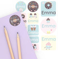 Large Name Labels for Kids by Teddylabels