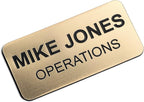 Custom Engraved Name Tag Badges – Personalized Identification by ProvidenceEngraving